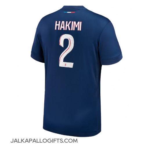 Paris Saint-Germain Achraf Hakimi #2 Kotipaita 2024-25 Lyhythihainen